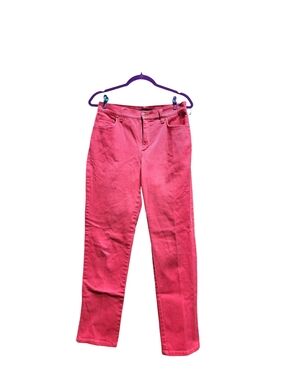Gloria Vanderbilt Amanda ❤️ RED Denim Jeans